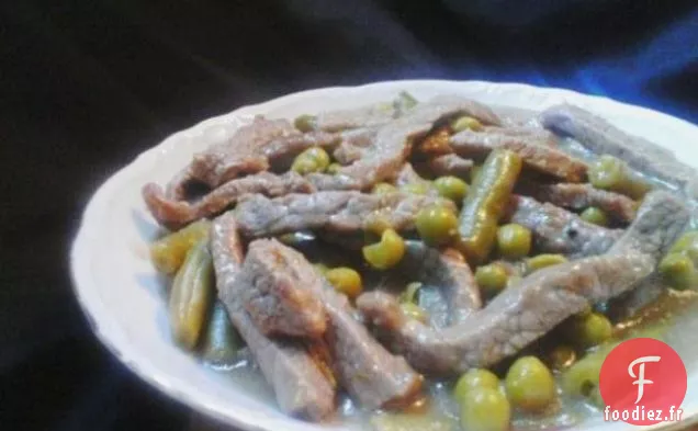 Boeuf à l'Orange Acidulé