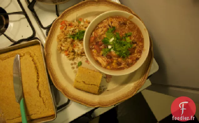 Poulet et Riz pour la mijoteuse