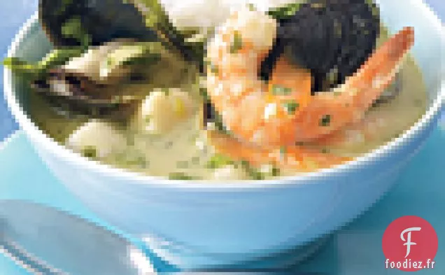 Curry Vert Thaï aux Fruits de mer