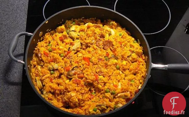 Riz Espagnol aux Fruits de Mer