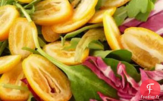 Salade De Verts Amers Au Kumquat