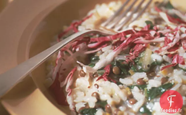 Risotto aux Lentilles Françaises et aux Blettes Suisses