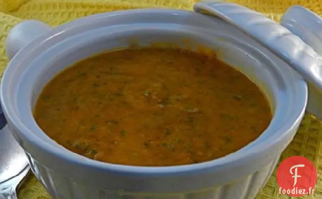 Soupe de Lentilles à la Citrouille