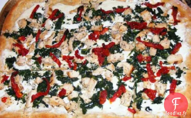 Pizza Florentine Au Poulet