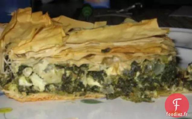 Spanokopita (Tarte Grecque aux Épinards)