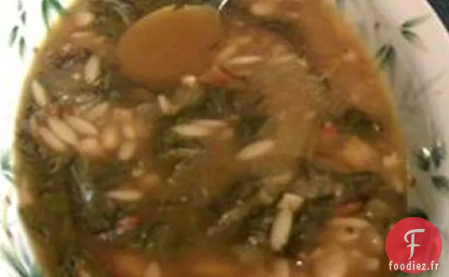 Soupe aux Bettes Toscanes et aux Haricots Cannellini