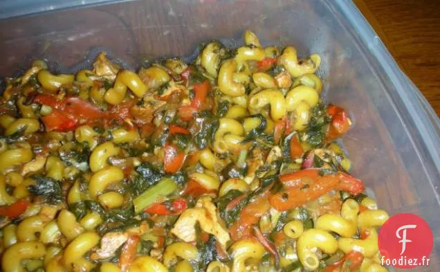 Pâtes Crémeuses à la Bette à Carde