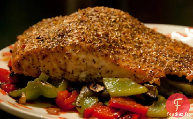 Légumes Verts Flétris À l'Ail et au Vinaigre Balsamique