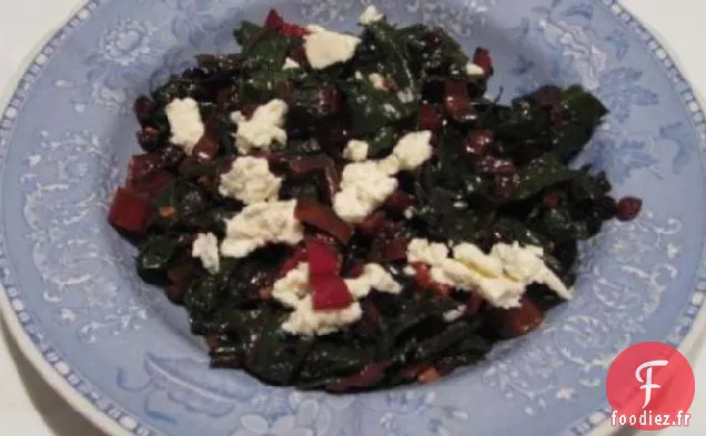 Bettes à Carde aux Groseilles et à la Feta