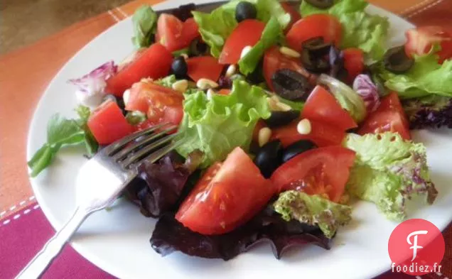 Pizza à la Bette à Carde et à la Ricotta en Croûte de Semoule de Maïs