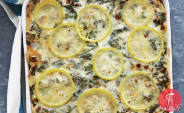 Lasagne à la Saucisse, à la Bette à Carde et au Citron