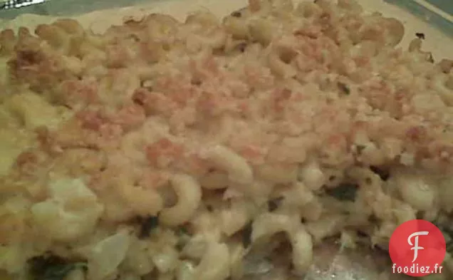 Fettuccine à la Bette à Carde, Noix et Citron