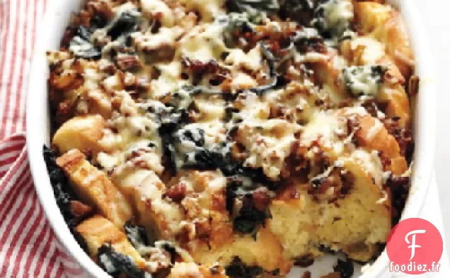 Strates de Saucisses et de Bettes à Carde