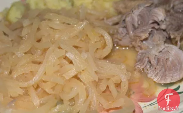 Purée de Navets et Carottes