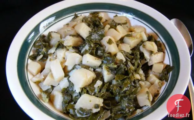 Navets et Légumes verts du Sud