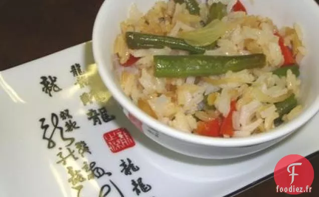 Riz Frit à la Dinde à la Thaïlandaise