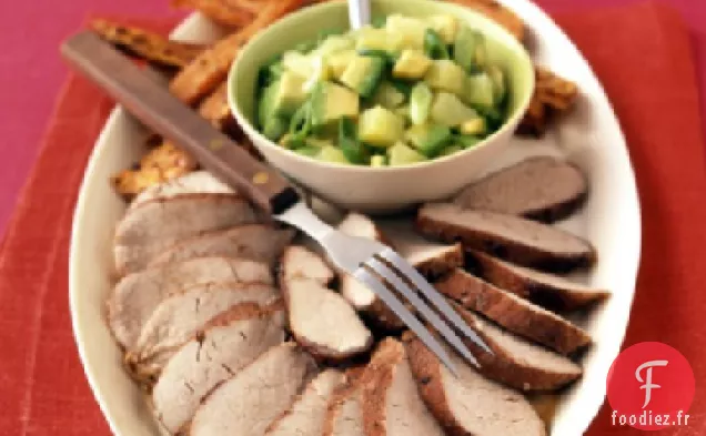 Salsa Avocat-Ananas