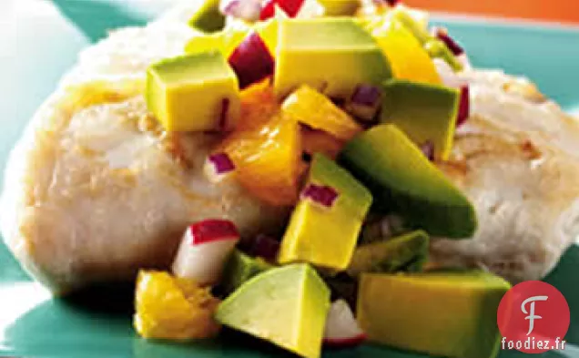 Salsa à l'Avocat Et au Gingembre