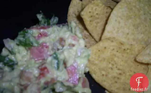Guacamole Le Plus Facile de Tous les Temps