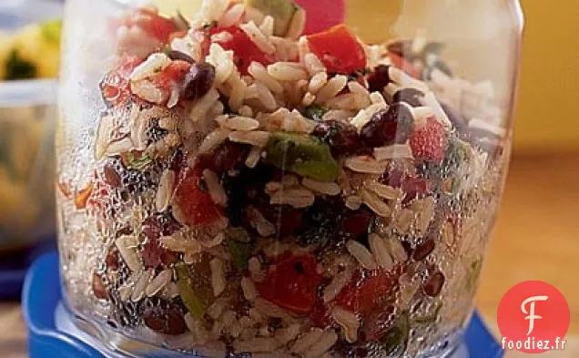 Salade de Haricots Cubains et Riz