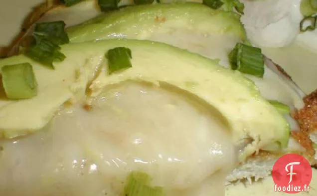 Poulet Pané À L'Avocat