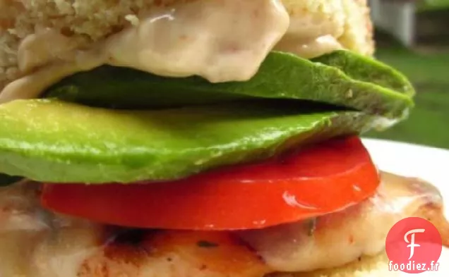 Sandwich au Poulet du Sud-Ouest Supersized Préféré de Dan