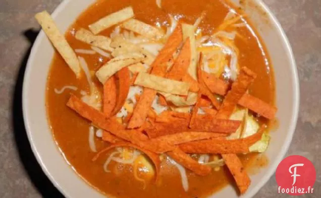 Soupe de Tortilla En Purée