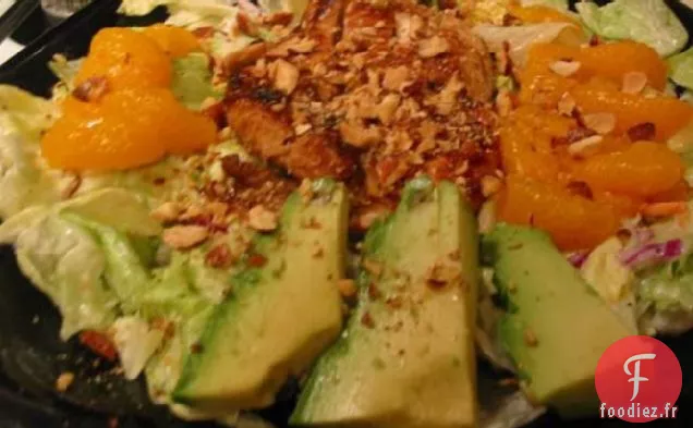 Salade de Poulet à la Mandarine Teriyaki