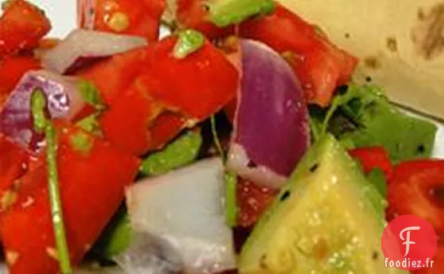 Salade d'Avocat à la Tomate à la Persane