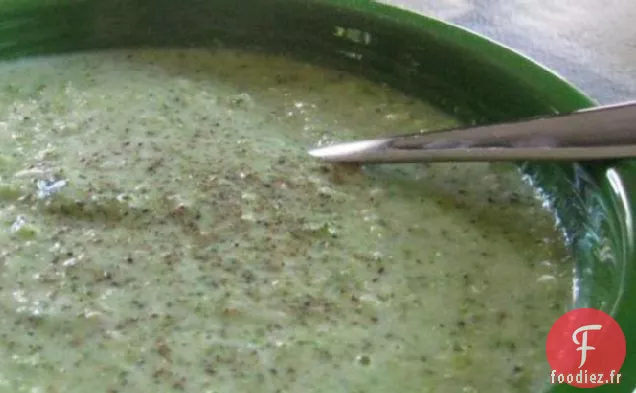 Soupe au Brocoli d'Alissa Cohen (Aliments Crus)