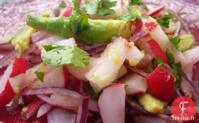 Salade de Radis et Avocat - Mexique