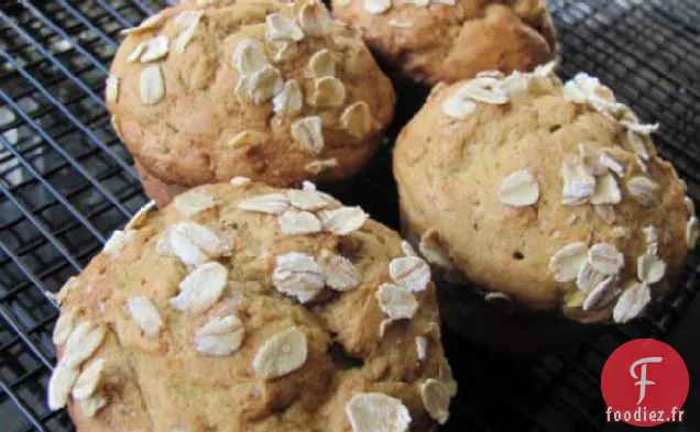 Muffins à l'Avocat, à la Banane et à la Mangue