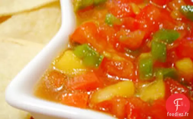 Salsa Avocat, Tomate et Mangue