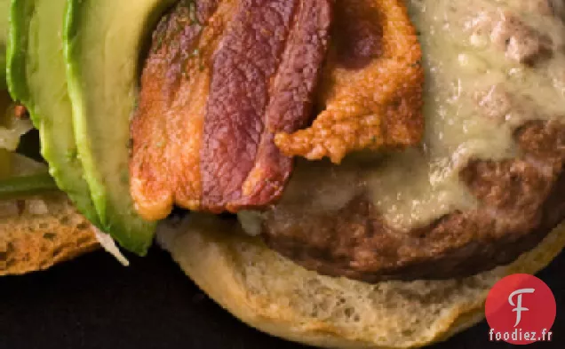 Recette de Cheeseburger au Bacon de Bison