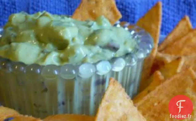 Du Guacamole. Trempette au Concombre à l'avocat!