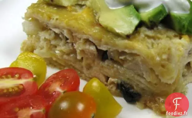 Casserole D'Enchilada de Poulet Facile