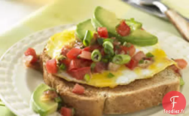 Sandwich Aux Œufs de Grains Entiers du Sud-Ouest