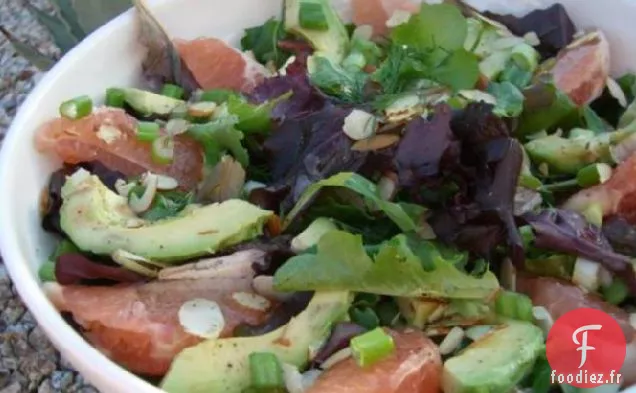 Salade de Pamplemousse et Avocat