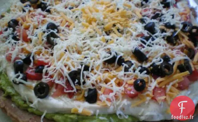 Trempette à Tacos aux Haricots en Couches
