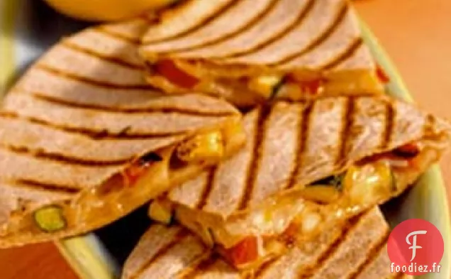 Quesadillas De Légumes Grillés