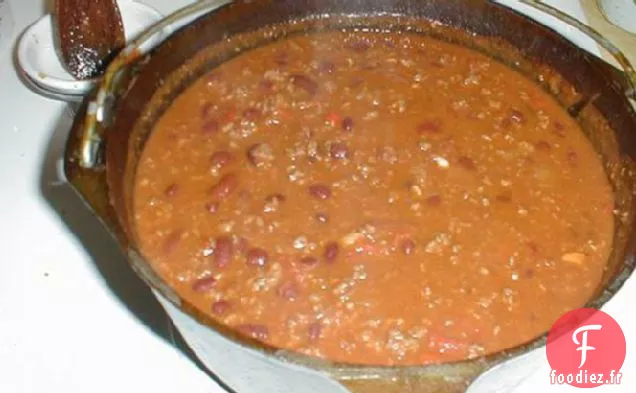 Chili De Boeuf Aux Haricots Rouges