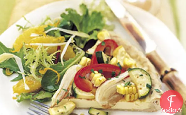 Tarte Aux Légumes d'Été