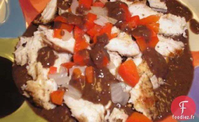 Poulet au Citron Vert Grillé Avec Sauce aux Haricots Noirs