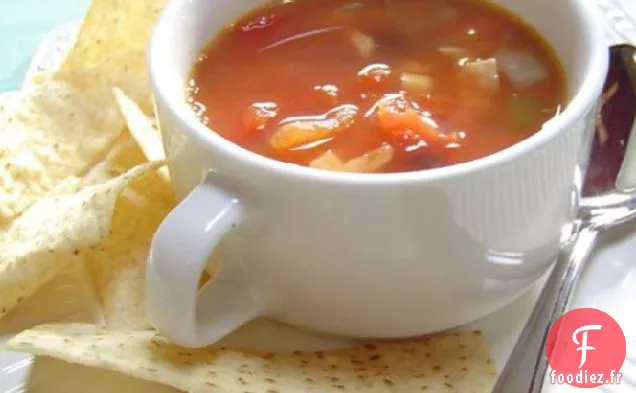 Soupe de Tortilla au Poulet Incroyable!