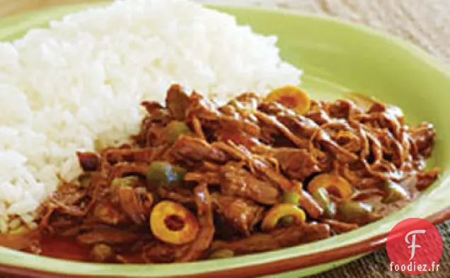 Ropa Vieja (Ragoût de Viande Cubain)