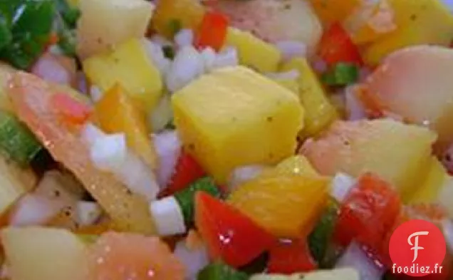 Salsa à la Mangue Et à la Papaye