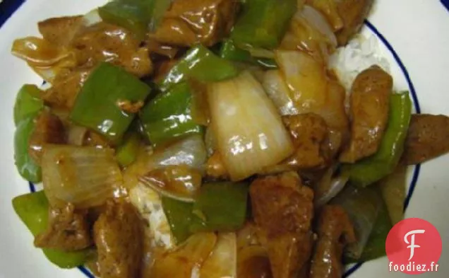 Steak de Poivron Végétalien (Alias Faux Poivre)