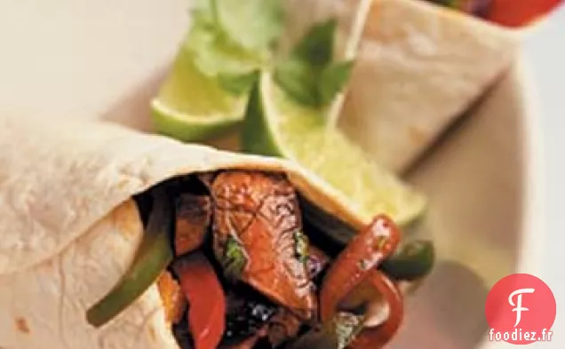 Fajitas de Ponzu Grésillantes