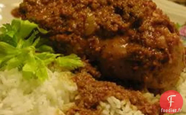 Poitrines de Poulet Farcies au Chorizo et à la Taupe de Framboise