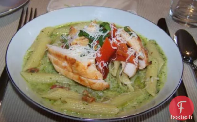 Grill de Tatou Penne au Poulet